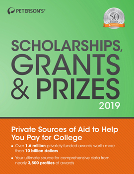 Paperback Scholarships, Grants & Prizes 2019 Book