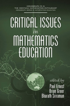 Hardcover Critical Issues In Mathematics Education (HC) Book
