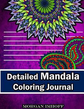 Paperback Detailted Mandala Coloring jounal Book