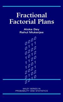 Hardcover Fractional Factorial Plans Book