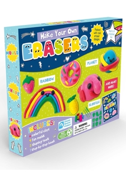 Paperback Make Your Own Erasers: Craft Box Set for Kids Book