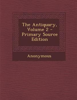 Paperback The Antiquary, Volume 2 Book