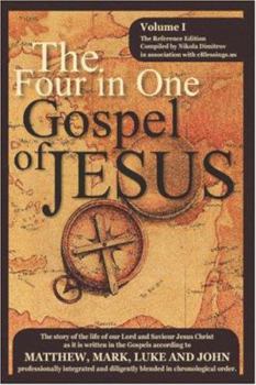 Paperback The Four in One Gospel of JESUS Book