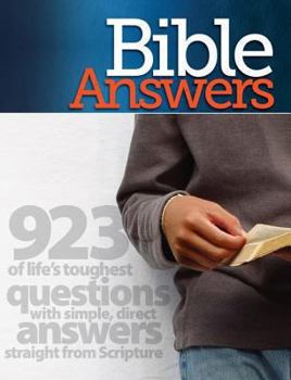 Paperback Bible Answers Book