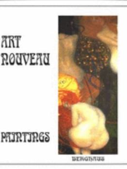 Paperback Art Nouveau Paintings Book