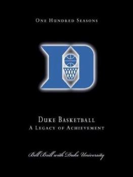 Hardcover 100 Years of Duke Basketball Book