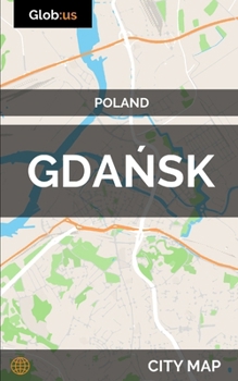 Paperback Gdańsk, Poland - City Map Book