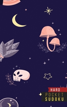 Pocket Sudoku Hard: 158 Hard Sudoku Puzzles with Solutions - Pocket Sudoku Puzzle Books - Large Print Sudoku Puzzle Books For Adults - Sudoku For Seniors - Travel Size - Alien UFO Space Gift Present