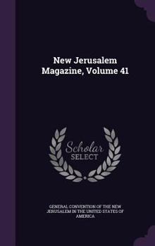 Hardcover New Jerusalem Magazine, Volume 41 Book