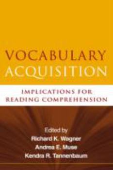 Paperback Vocabulary Acquisition: Implications for Reading Comprehension Book