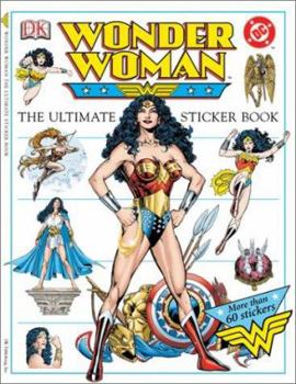 Paperback Wonder Woman Sticker Book
