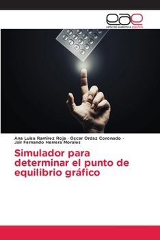 Paperback Simulador para determinar el punto de equilibrio gráfico [Spanish] Book