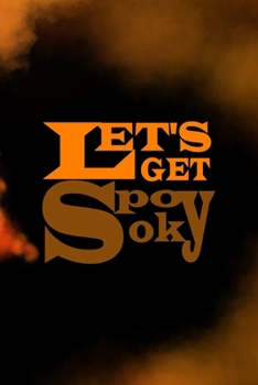 Let's Get Spooky: Scary Journal Composition Blank Lined Diary Notepad 120 Pages Paperback