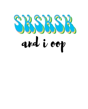 Paperback SKSKSK And I oop: Hexagon Paper Notebook Hex Grid 0.5 Inch Per Side Large Honeycomb Paper (7.5 x 9.25) Book