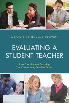 Paperback Evaluating a Student Teacher Book
