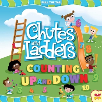 Board book Chutes and Ladders: Counting Up and Down: (Hasbro Board Game Books, Preschool Math, Numbers, Pull-The-Tab Book) Book