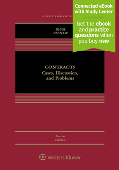 Hardcover Contracts: Cases, Discussion and Problems [Connected eBook with Study Center] Book