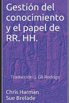 Paperback Gestión del conocimiento y el papel de RR. HH. [Spanish] Book