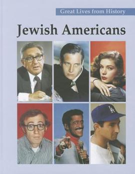 Library Binding Great Lives from History: Jewish Americans-Volume 3 Book