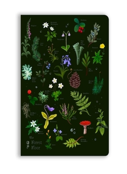 Misc. Anna Stead: The Forest Floor (Soft Touch Journal) Book