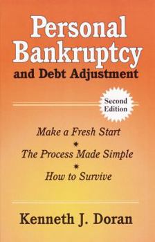 Paperback Personal Bankruptcy and Debt Adjustment, Second Edition Book
