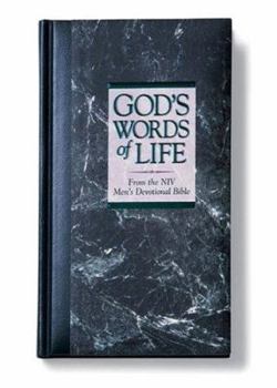 Hardcover God's Words of Life from the NIV Men's Devotional Bible Book