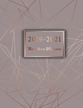 2019-2021 Three Year Planner: Three Year Calendar Planner, 36 Months Planner and Calendar, Monthly Calendar Planner, Cover 8.5 x 11 Inches, Personal ... Monthly Planner, 3 Year) (Volume 1)