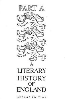 Paperback A Literary History of England Book