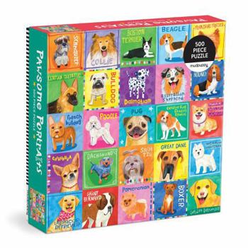 Misc. Pawsome Portraits 500 Piece Family Puzzle Book