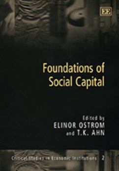 Hardcover Foundations of Social Capital Book