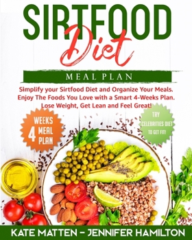 Paperback Sirtfood Meal Plan Book