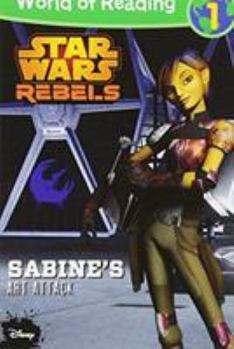 Paperback World of Reading Star Wars Rebels Sabine's Art Attack: Level 1 Book