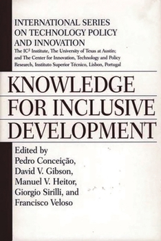 Hardcover Knowledge for Inclusive Development Book