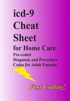 Paperback Cheat Sheet: For Easier icd-9 Coding Book