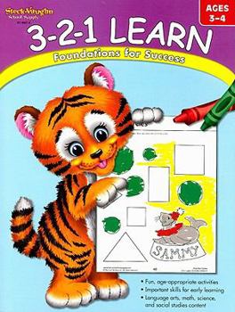 3-2-1 Learn: Reproducible Ages 3-4