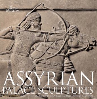 Hardcover Assyrian Palace Sculptures Book