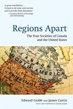 Paperback Regions Apart: The Four Societies of Canada and the United States (Wynford) Book