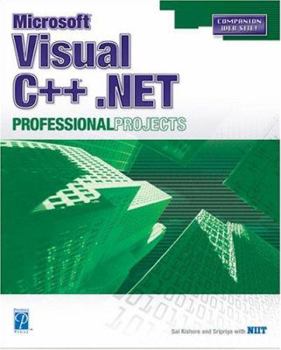 Paperback Microsoft Visual C++ .NET Professional Projects Book