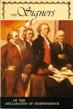 Paperback Signers of Declaration of Independance Book
