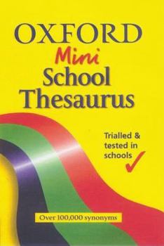 Paperback Oxford Mini School Thesaurus Book