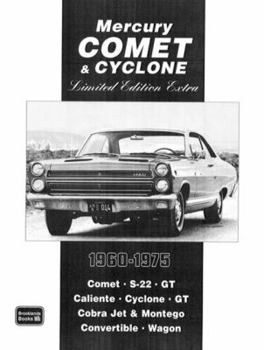 Paperback Mercury Comet & Cyclone Limited Edition Extra 1960-1975 Book