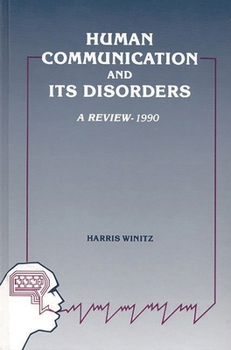 Hardcover Human Communication and Its Disorders, Volume 3 Book