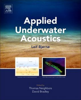 Paperback Applied Underwater Acoustics: Leif Bjørnø Book