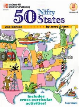 Paperback 50 Nifty States: Grades 4-8 Book