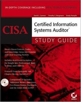 Paperback CISA: Certified Information Systems Auditor: Study Guide [With CD-ROM] Book