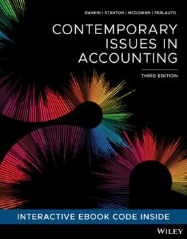 Paperback Contemporary Issues in Accounting, 3rd Edition Book
