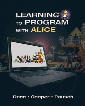 Paperback Learning to Program with Alice (W/ CD Rom) [With CDROM] Book