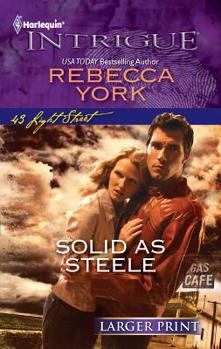 Mass Market Paperback Solid as Steele [Large Print] Book