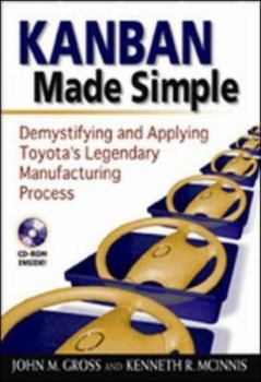 Hardcover Kanban Made Simple: Demystifying and Applying Toyota's Legendary Manufacturing Process [With CDROM] Book