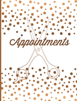 Paperback Appointments: Hair Salon Appointment Setting Book